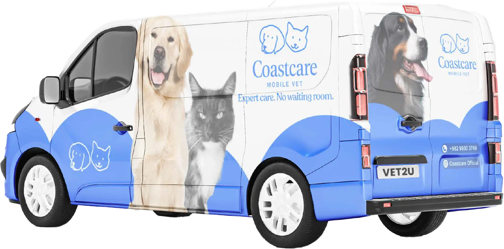 Coastcare Mobile Vet Van - Professional Veterinary Care Sydney
